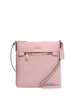 NWT Coach Mini Rowan File Bag Pink
